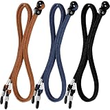 5-Pack Adjustable Glasses Strap – Universal Eyeglass Holder For Reading, Sunglasses & Sport, Soft Elastic, Secure Fit For Men, Women & Kids