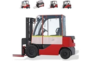 Santiano Forklift Cover,All-Weather Use, Multi-Functional, No Disassembly, Waterproof, Dustproof, Wind & Snow Protection,600D Oxford&EVA Eco-Friendly Material - Work Year-Round!Up to 6000 Lbs