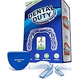 Professional Dental Guard -Pack Of 4- Stops Teeth Grinding, Bruxism, &amp; Eliminates Teeth Clenching . Includes Fitting Instructions &amp; Anti-Bacterial Case. Satisfaction Is Guaranteed!