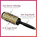 Pro Beauty Tools Extra-Long Professional Round Thermal Hair Brush, 2-1/4
