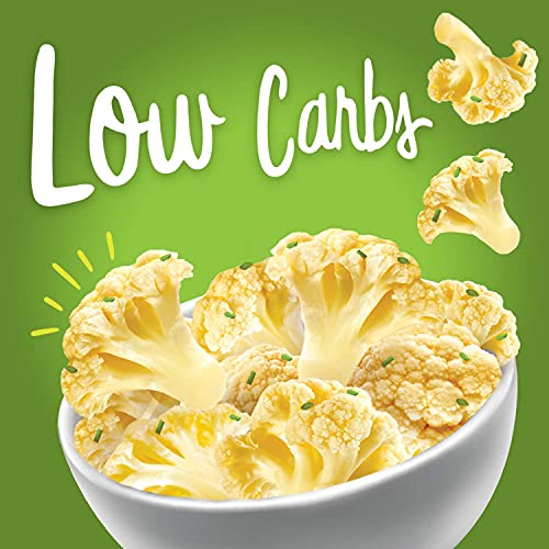 Cauliflower chips Keto bites low carb cauliflower thins (Garlic & Herbs