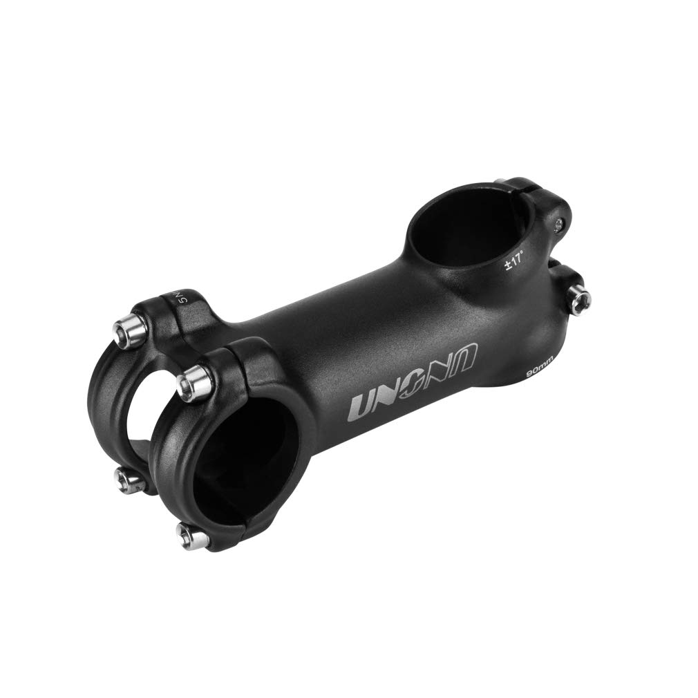 BESNIN Bike Stem mtb Stem 17 Degree Handlebar Stem 31.8mm Mountain Bike Stem 90mm Road Bike Stem for Cycling (17°, 31.8×90mm)