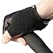 SANTIC Classic Fingerless Cycling Gloves with Shock-absorbing Foam Pad Breathable Half Finger Moutain Bike Bicycle Riding Gloves for Men and Women