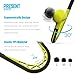 Headphone In-Ear Sport Earbuds Wired Neckband Earphones,Running Headset In-Ear Earphones with Mic,NKomax 3.5mm In LineRemote Control Neckband Running Gym Stereo Earphones Outdoor Headsets (Green)