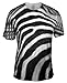 Yizzam- Zebra Skin -TShirt- Mens Shirt