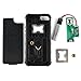ZVE Apple iPhone SE/5S/5 Case Built-in Cigarette Lighter/Bottle Opener, Heavy Duty, Black