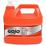 Gojo 0955 Natural Orange Pumice Hand Cleaner - 1 Gallon
