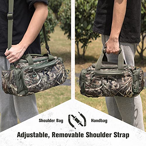 EVER ADVANCED Hunting Blind Gear Bag Camo Duffel Bags Range Carry Bag
