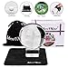 Photograph Crystal Ball with Stand and Pouch, K9 Crystal Suncatchers Ball with Microfiber Pouch, Decorative and Photography Accessory (50mm/2