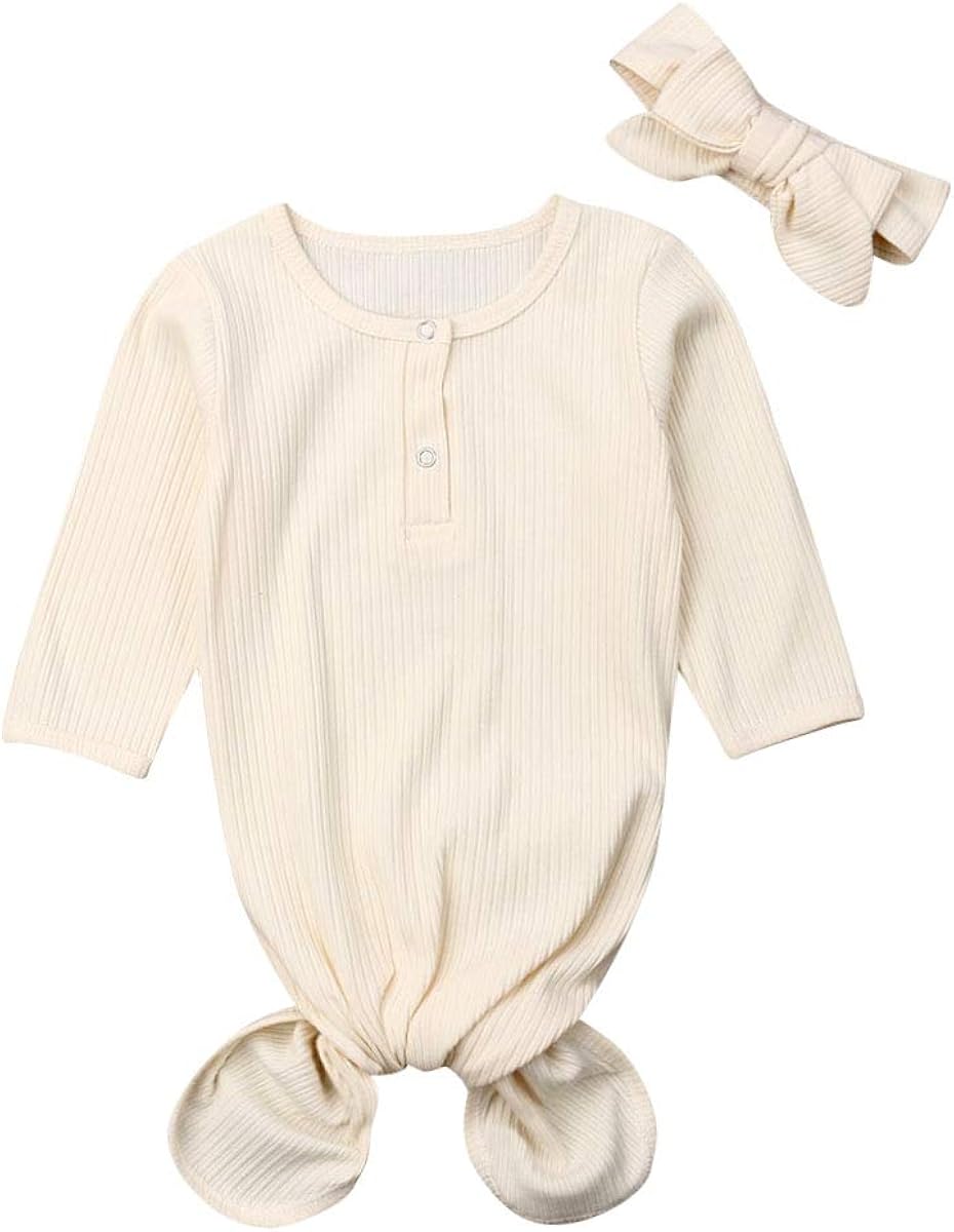 plain newborn gowns