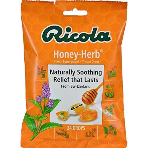 Ricola Natural Honey Herb 24 Drops