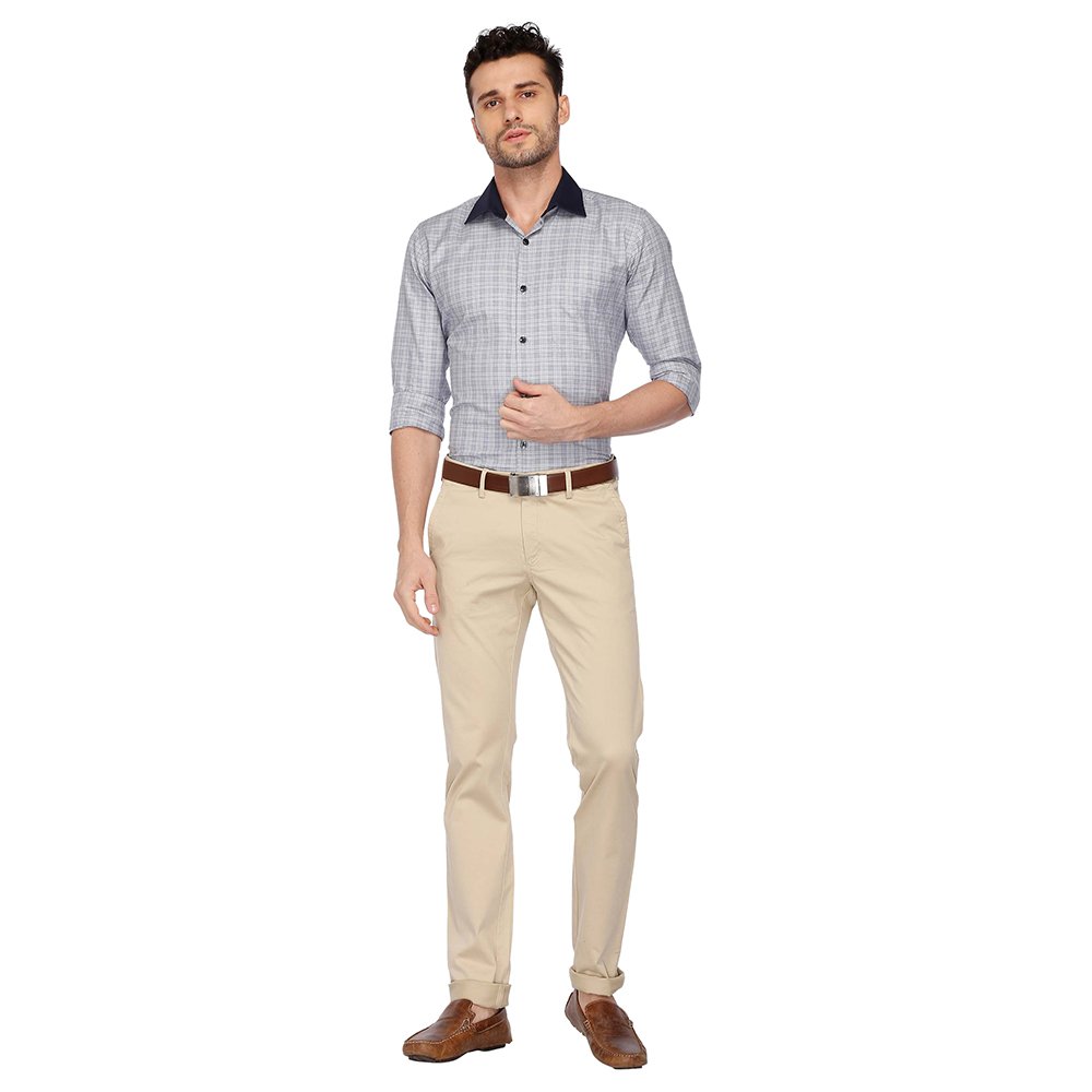 allen solly men's casual trousers