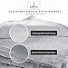 Luxurious Weighted Blanket, 20 Lbs, 60x80 for Adults and Kids-Heavy Therapy Blankets with Sensory Glass Beads, Soft Mink Duvet Cover​-Designer​ ​Cotton Comforter​ for ​a Calming, Relaxing, Deep Sleep