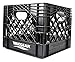YakGear Deluxe Kayak Milk Crate - Durable Storage Solution with Universal Fit for Kayak Fishing and Boating Accessories | 1 Milk Crate