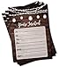 Rustic Invitations and Envelopes (Large Size 5x7) - Wedding - Engagement - Birthday Party - Baby Shower - Any Occasion - Wood and Lights (50 Count)
