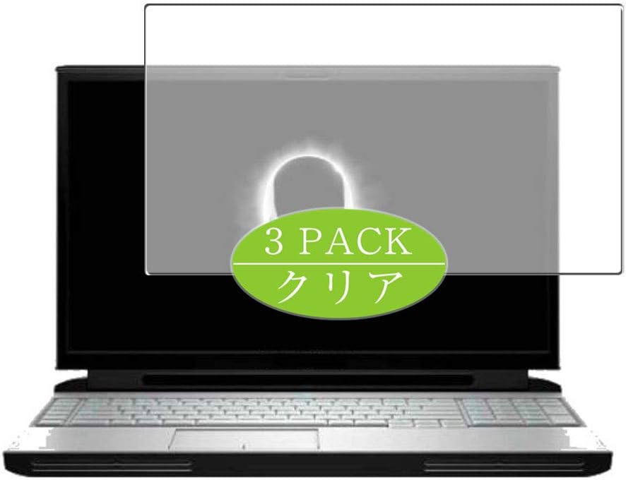 [3 Pack] Synvy Screen Protector Compatible with DELL Alienware AREA-51m R2 17.3" TPU HD Film Protectors [Not Tempered Glass]