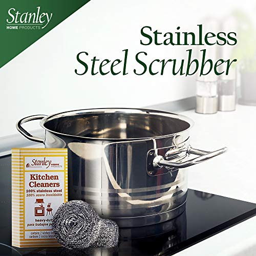Stanley Home Products Stainless Steel Kitchen Scouring Cleaners (6