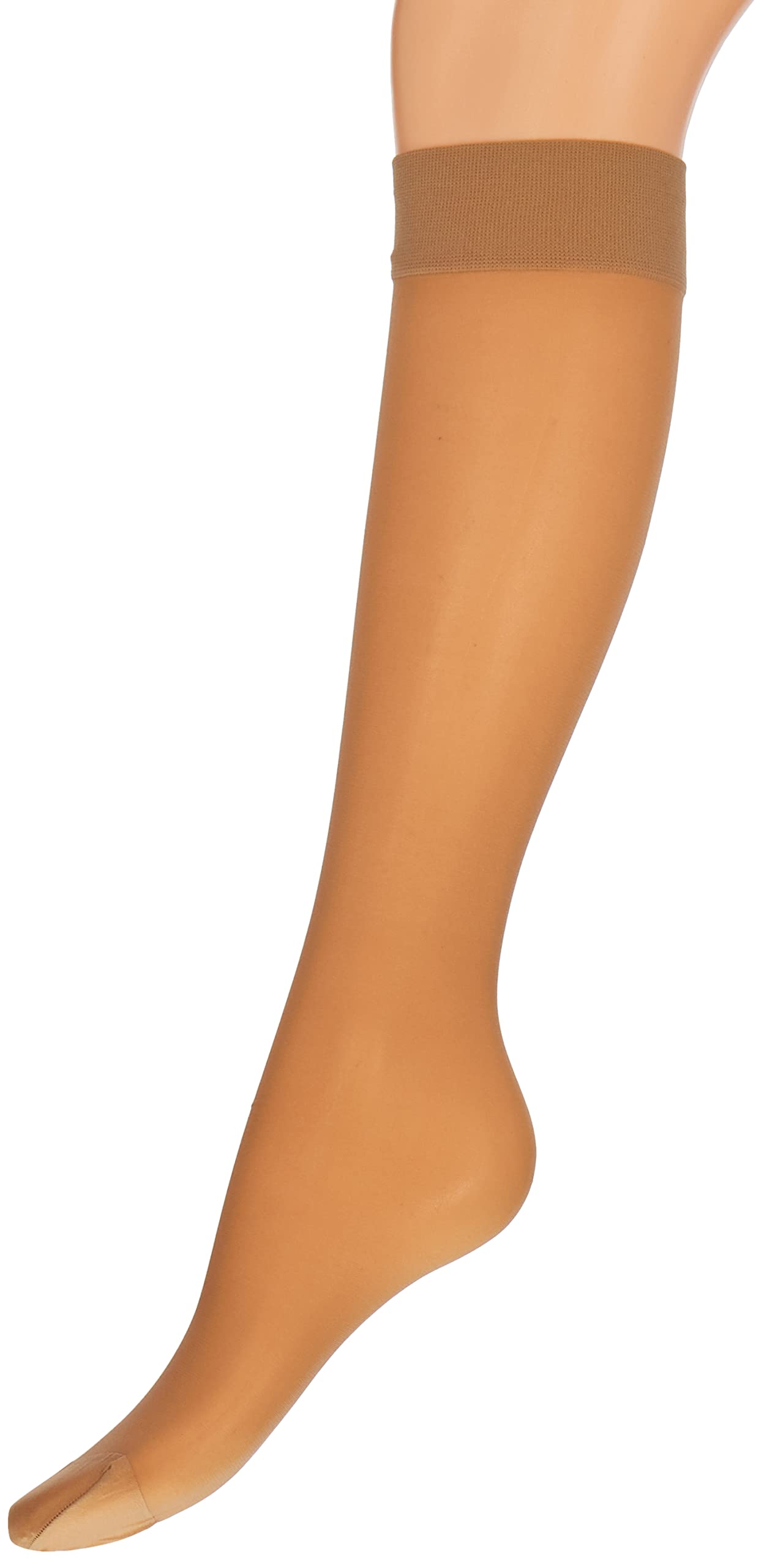 Nur Die Women's Knee fit in Shape Hosiery, Almond, One Size