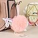 OurWarm 10pcs Unicorn Christmas Tree Ornaments, Cute Faux Fur Unicorn Christmas Hanging Ornaments Xmas Gift for Kids Christmas Decorations