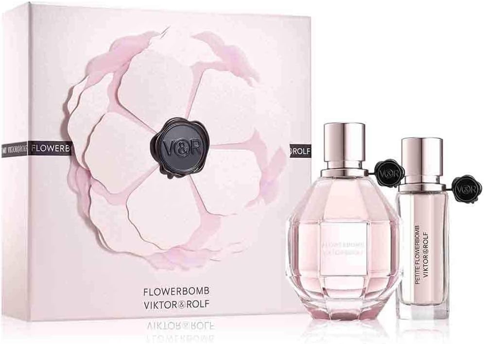 FlowerBomb for Women Gift Set 100 ml Eau de Parfum Spray + 20 ml Eau