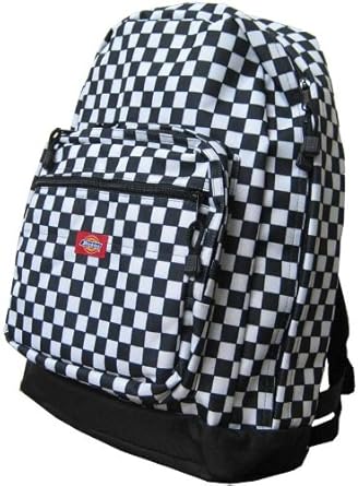 dickies black and white checkered backpack