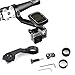 Koroao Sports Bike Out-Front Mount Set for Edge 25 200 500 510 520 800 810 1000 GPS and Gopro Hero and Sony Action Cameras (Black, for Gopro Hero 2 3 3+ 4)