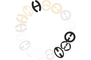ROMISBABA 16pcs Invisible Bra Strap Clips Non-Slip Back Clips Cross and Oval Shapes, Black, Nude, White,