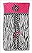 SISI Baby Bedding - Hot Pink Zebra 13 PCS Crib Bedding