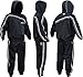 RDX Sauna Suit, REACH Compliant OEKO TEX 100 Certified, Full Body Sweat Heat Suit with Hood