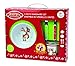 Rudolph 5-Piece Melamine Dish Set – Includes Plate, Bowl, Cup, Fork, and Spoon
