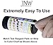 JNW Direct Pool & Spa Test Strips 6 in 1, Best Kit for Accurate Water Quality Testing for Home Swimming Pools,150 Strip MEGA PACK