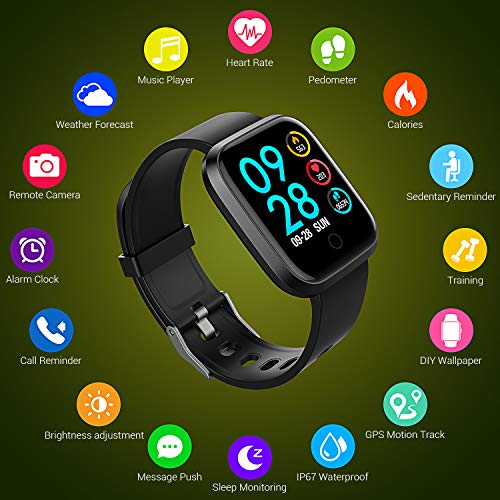 RIVERSONG Smart Watch Fitness Activity Tracker Color Screen
