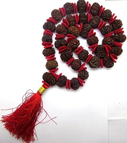 11 Mukhi Rudraksha Kantha / Hanuman Siddha Mala - 33 Nepali Beads