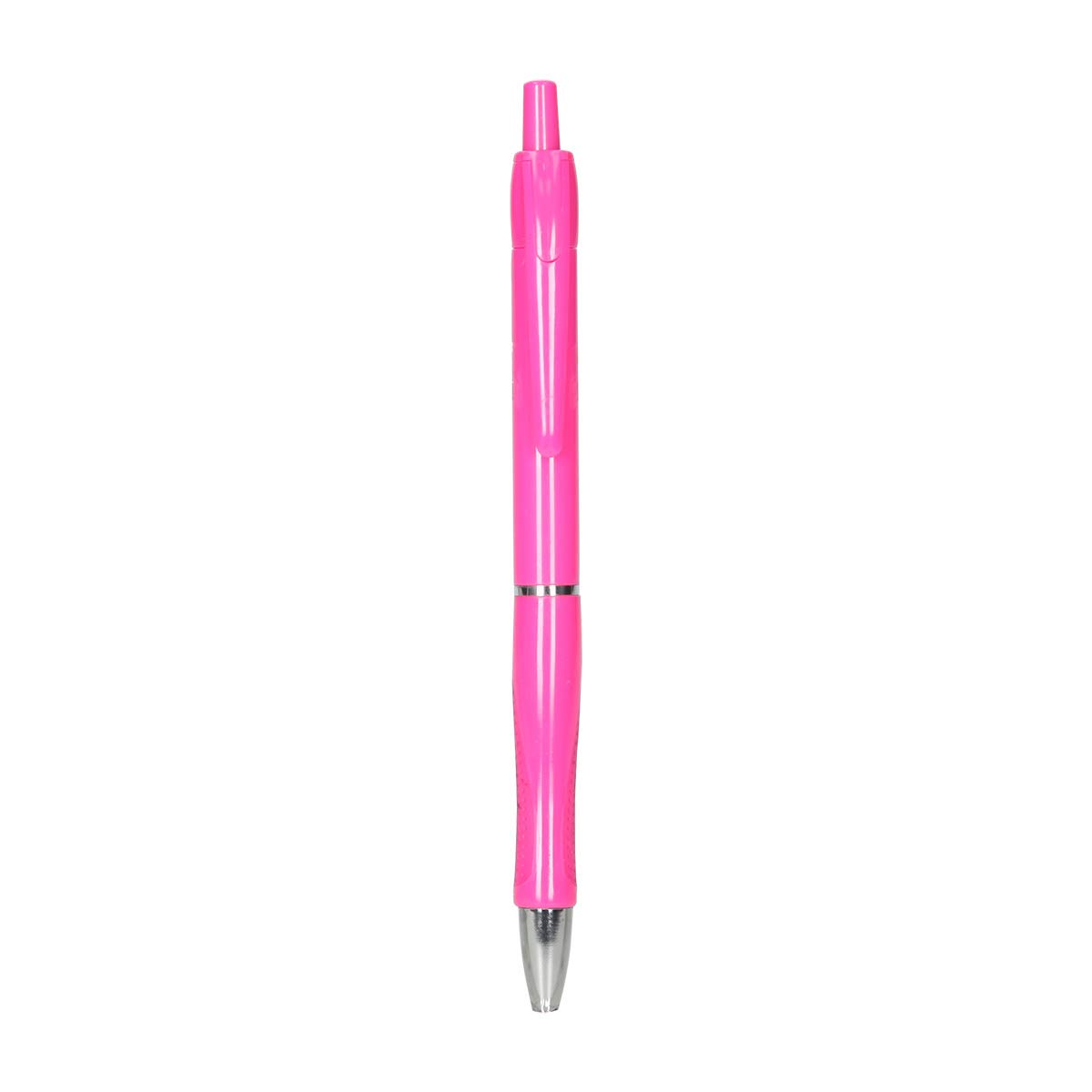 PM Bingo Retractable Ballpoint Pen 0.7 mm, Pink