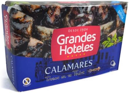Calamari - squid pieces in their own ink