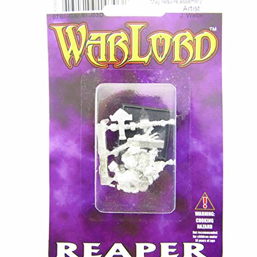 Reaper Miniatures Logan, Dwarf Warlord #14303 Dwarves Unpainted RPG Mini Figure