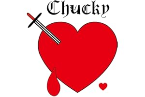 KOTBS 7-Sheet Heart Temporary Tattoos, Tattoo Stickers for Men Women & Kids, Perfect for Halloween Costume Parties and Cosplay