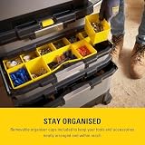 Stanley FatMax Rolling Workshop 4-in-1 Removable Toolbox Telescopic Handle view 14
