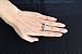 TenFit rings 3CT Clear CZ Diamond Rings For women Wedding engagement Jewelry