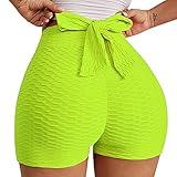 Bowknot Butt Lift Short Leggings For Women High