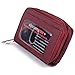 Alpine Swiss Womens Accordion Organizer Wallet Leather Credit Card Case ID