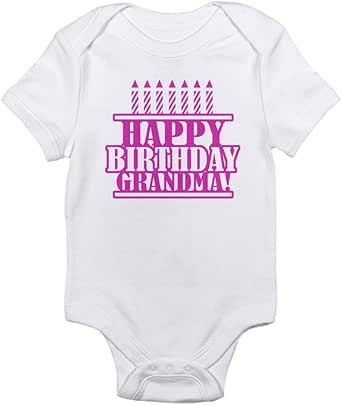 happy birthday grandma onesie