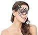 Womens Sexy Signature Phantom Of The Opera Masquerade Mask,RightEye, One size