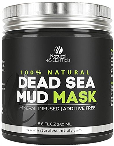Dead sea mud mask - refreshing and rejuvenating pure natural faci…