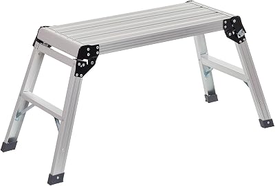 ProDec Folding Aluminium Workstand Hop-Up Red 700x300x500mm