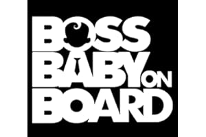 Baby Boss on Board Car Sticker Deluxe Series