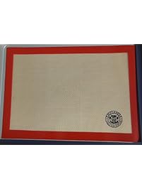 Silicone Baking Mat Sheet Set (2) Half Sheets - Non Stick Cookie Sheets Professional Grade