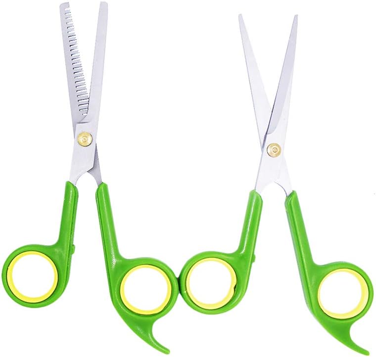 self hair cutting scissors