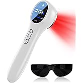 Holsn Red Light Therapy Infrared Light Tharepy, Red Light Device for Bodypain Relief, Joint, Muscle & Tissue 14 * 650nm + 3 * 808nm