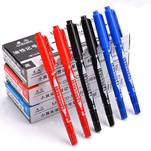 Jlong Waterproof Permanent Paint Marker Pen Graffiti Pen Car Motorcycle Tire Rubber